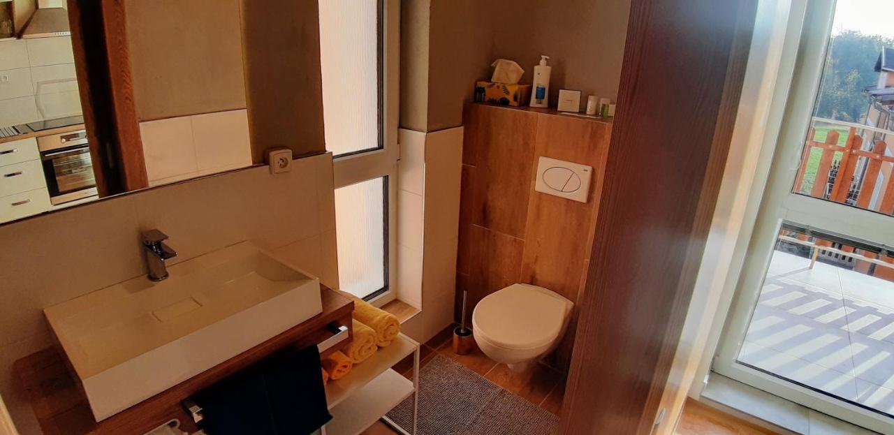 Three Apartment Františkovy Lázně Dış mekan fotoğraf